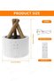 Campfire Humidifier 250 ML Ultrasonic Air Humidifier Steam Machine And Aroma Diffuser - 5