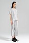 Women's Dirty Stitched Knitted Fabric Design T-Shirt - 4