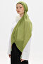 Cotton Muslin Shawl - Pistachio Green - 8