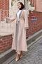 Ethnic Patterned Kimono Set Beige 19251