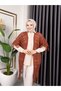 Women's Seasonal Fringed and Openwork Cotton Knitwear Cardigan - 4
