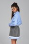 Women's Two Piece Look Design Mini Shirt Dress - 3