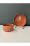 Tantitoni Terracotta Porcelain Bowl Set of 2 - 3