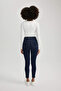 Jeggings Dark Blue Women Jean Pants B7498Ax/Nm34 - 4