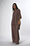 Women's Button Detailed Wrinkle Suit - 3