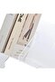 Clear Acrylic Mini Bookshelf – Small Desktop Organizer Shelf for Books, CDs, Magazines, Office Use - 3