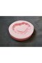 Rose Flower Embossed Mini Frame Open Center Silicone Mold K-189, Scented Stone Soap Gypsum Candle Mold - 2