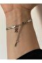 316L Steel Italian Bracelet with Letter K Does Not Tarnish