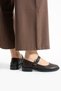 Brown Women's Daily Comfortable Ergonomic Mary Jane Shoes Comfort Soft Sole - 4