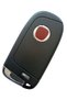 Egea Cross Fiat 500X Cross Freemont Compatible Smart Remote Control Case Auto Keychain with 3 Keys and Logo - 3