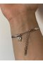 316L Steel Italian Bracelet with Letter m Does Not Tarnish