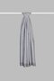 Dama Monogram Patterned Shawl 3041-Silver - 2