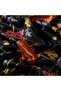İpekevi Lavinia Patterned Silk Shawl 07892-Black Gold - 3