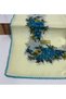 Embroidered Cotton Cheesecloth - 05092 95 X 95 Cream - Blue 18 - 2