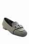 Matte Khaki Women's Loafer Shoes01641165709 - 4