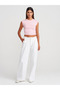 30899 Top-Powder Pink with Shirring Detail on the Sides - 4