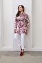 Patterned Shirt Plum