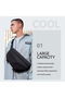 MR 2339 Large Capacity Waterproof Scratch-resistant Hard Case Crossbody Bag - 8