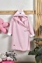 100% Cotton Baby Kids Bathrobe Hooded Embroidered Animal Figured Bathrobe