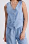 Linen Vest Set - 5