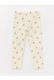 Patterned Baby Girl Leggings with Elastic Waist (W3) - 2