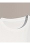 Angel Wings T-Shirt - White Printed Oversize Crew Neck Short Sleeve Loose - 5