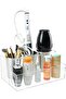 Acrylic Hair Tool Organizer, Clear Hair Dryer & Styling Products Storage