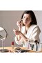 Makeup Brush Holder, Acrylic Organizer With 3 Compartments For Brushes, Eyeliner, Lipstick (CLEAR) - 4
