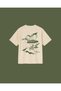 Beige Color Oversize Endless Summer Endless Summer Printed Unisex T-Shirt T-Shirt Tshirt