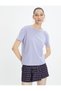 Basic Cotton Short-Sleeve Crew-Neck T-Shirt - 3