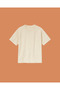 Beige Color Oversize Hot Girls Move to Australia Printed Unisex T-Shirt T-Shirt - 2