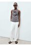 Blouse with Open Back Drape - 5