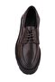 - Brown Genuine Leather Lace-Up Men's Casual Shoes 115-K512 - 7