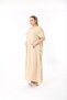 Women's Large Size Kangaroo Pocket Button Detailed Dress 24746 - 4
