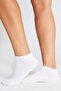 Bamboo Women's Booties Plain White Socks Seamless Premium Boxed Pack of 6 - 5