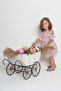 Cotton summer comfortable fit girl's dress - red - 6