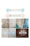 Safety Lock Children's Cabinet Baby Door Safety Protection Latches Drawer Set of 2 - 5