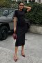 Drawstring Waist Midi Dress 2853 - 5