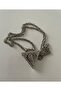 Triangle Allah Written Cevşen Prayer Necklace - 3
