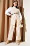 Women's Cross Mini Buttoned Two-Piece Suit