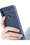 حافظة Huawei Y6P جلدية منقوشة بنقوش جلدية فاخرة من نيس سيليكون أسود + واقي شاشة كامل - 2