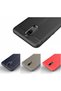 Huawei Mate 10 Lite Case Leather Pattern Luxury Niss Silicone Red + Ghost Screen Protector - 3