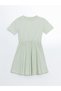 LCW Kids Crew Neck Girls' Dress