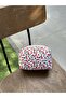 Mini Cherry Pattern Makeup Bag - Medium Size - 4