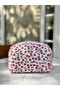 Mini Cherry Pattern Makeup Bag - Medium Size