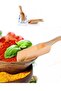 Kamptek Wooden Spice Scale Spoon Shovel Design 12 Pieces Small Size - 7