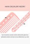 Pink Blow Dryer Comb - 8