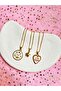 Women's Luck Necklace Mine Detailed Triple Combination Necklace - 2