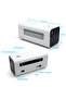 4" Thermal Receipt and Barcode Printer with Bluetooth + USB - 4