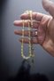 7x10mm capsule cut moon star proselyte pure rock drop amber prayer beads silver - 4